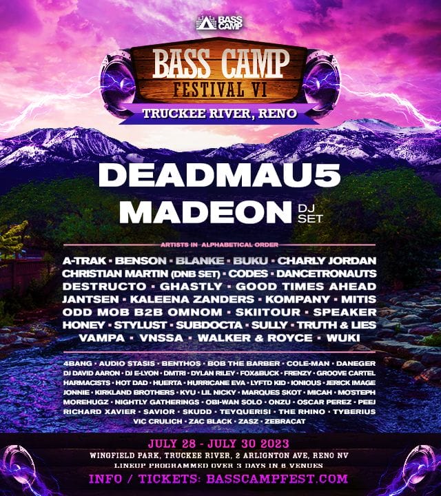 Bass Camp Festival VI Lineup
