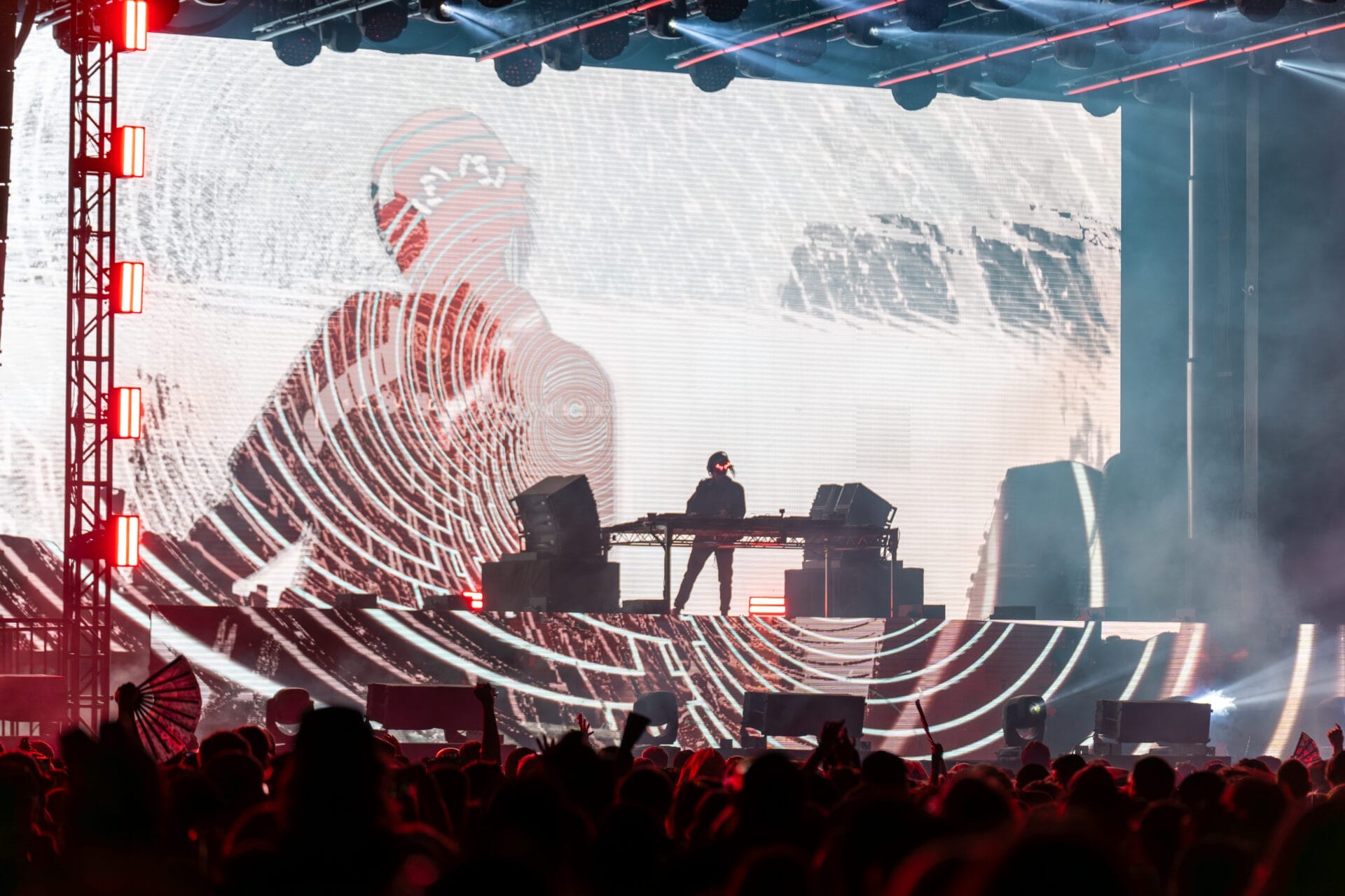 Rezz headlining her album tour show in Phoenix
