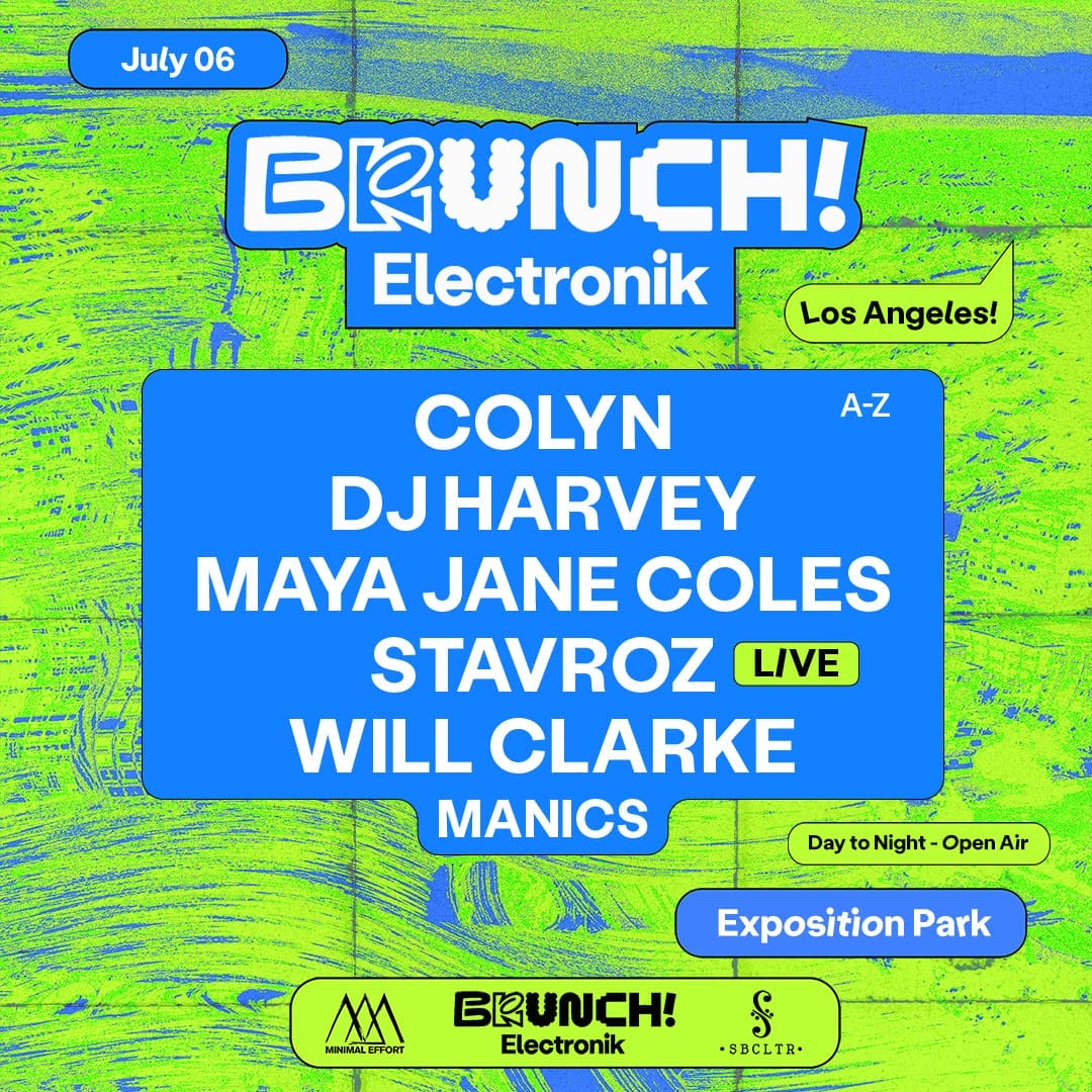 Brunch Electronik Lineup