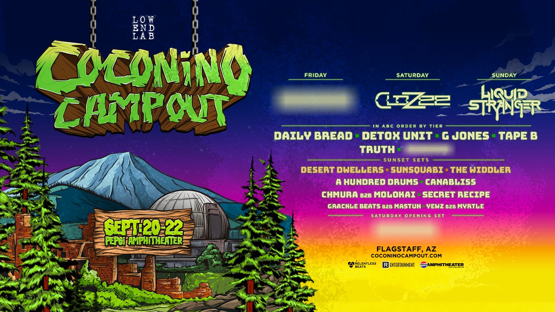 Coconino Campout Lineup Reveal