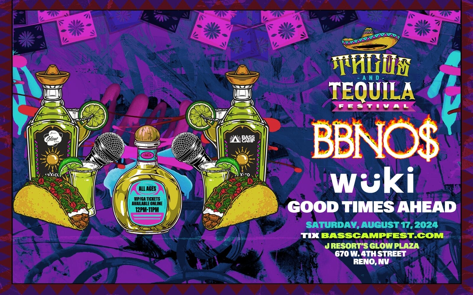 Bass Camp Presents Taco and Tequila Festival