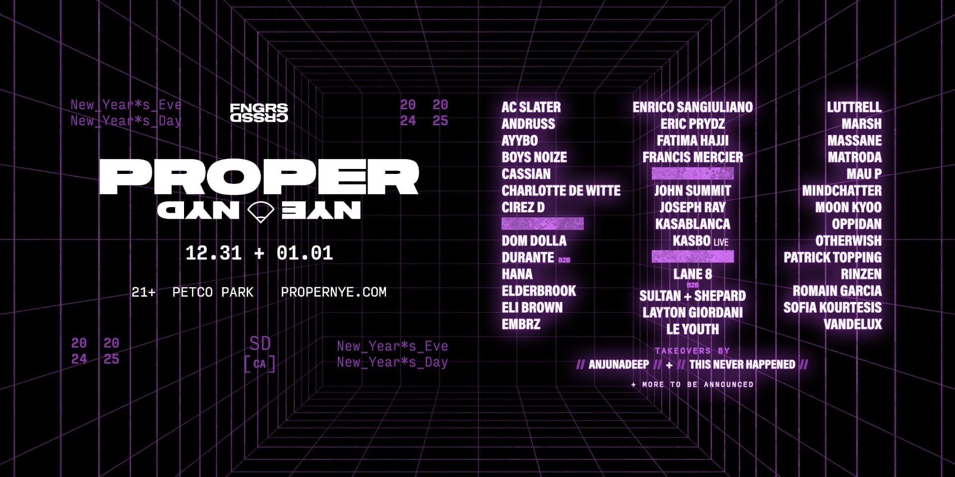 PROPER NYE/NYD 2024