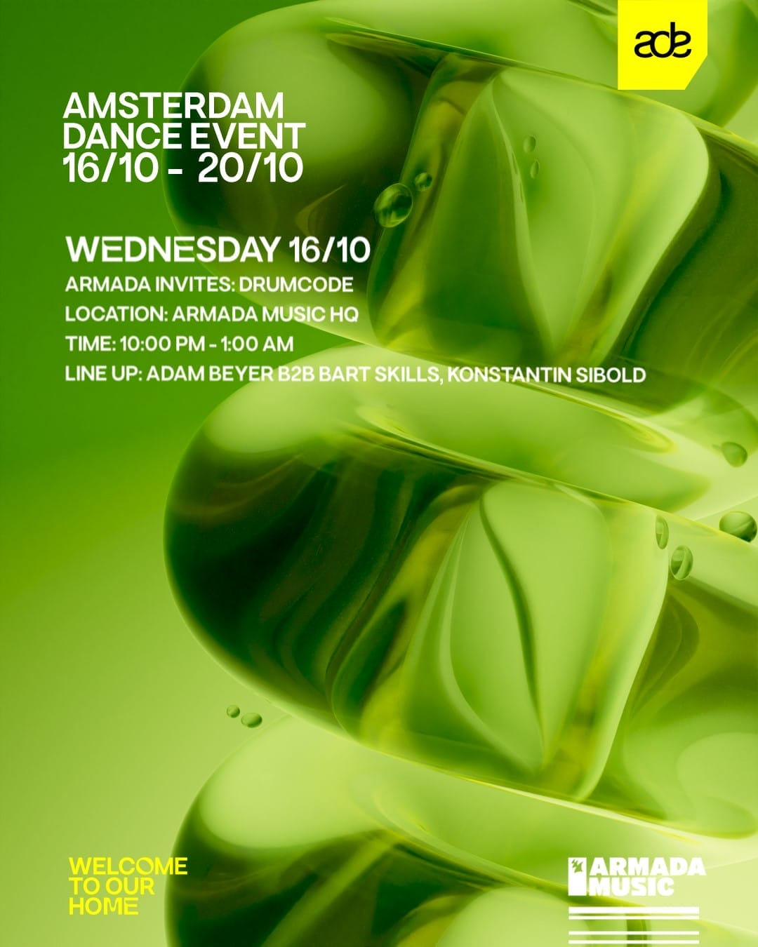 Armada Music Announces Diverse Lineup for 2024 Amsterdam Dance Event (ADE) 6 2. Wednesday JPEG