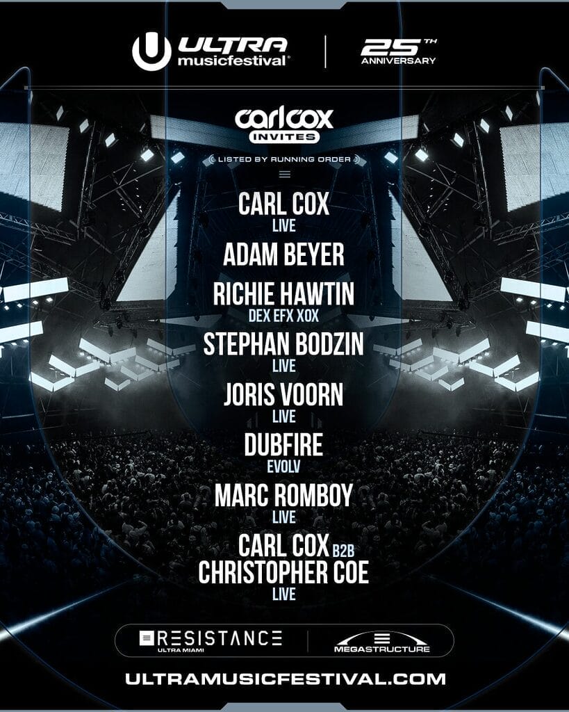 Ultra Music Festival Marks 25th Anniversary with Exclusive Live Performances and Debuts 6 Ultra 2025