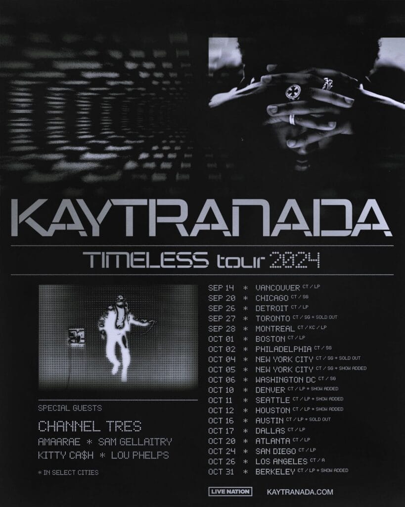 TIMELESS North American tour