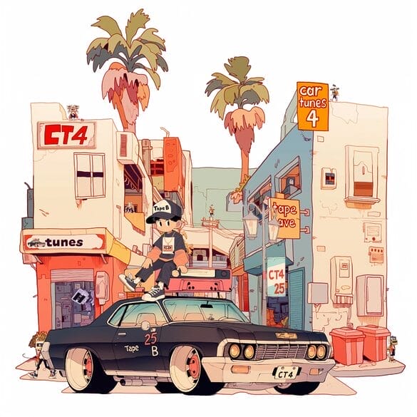 TAPE B SURPRISE DROPS CARTUNES VOL: 4