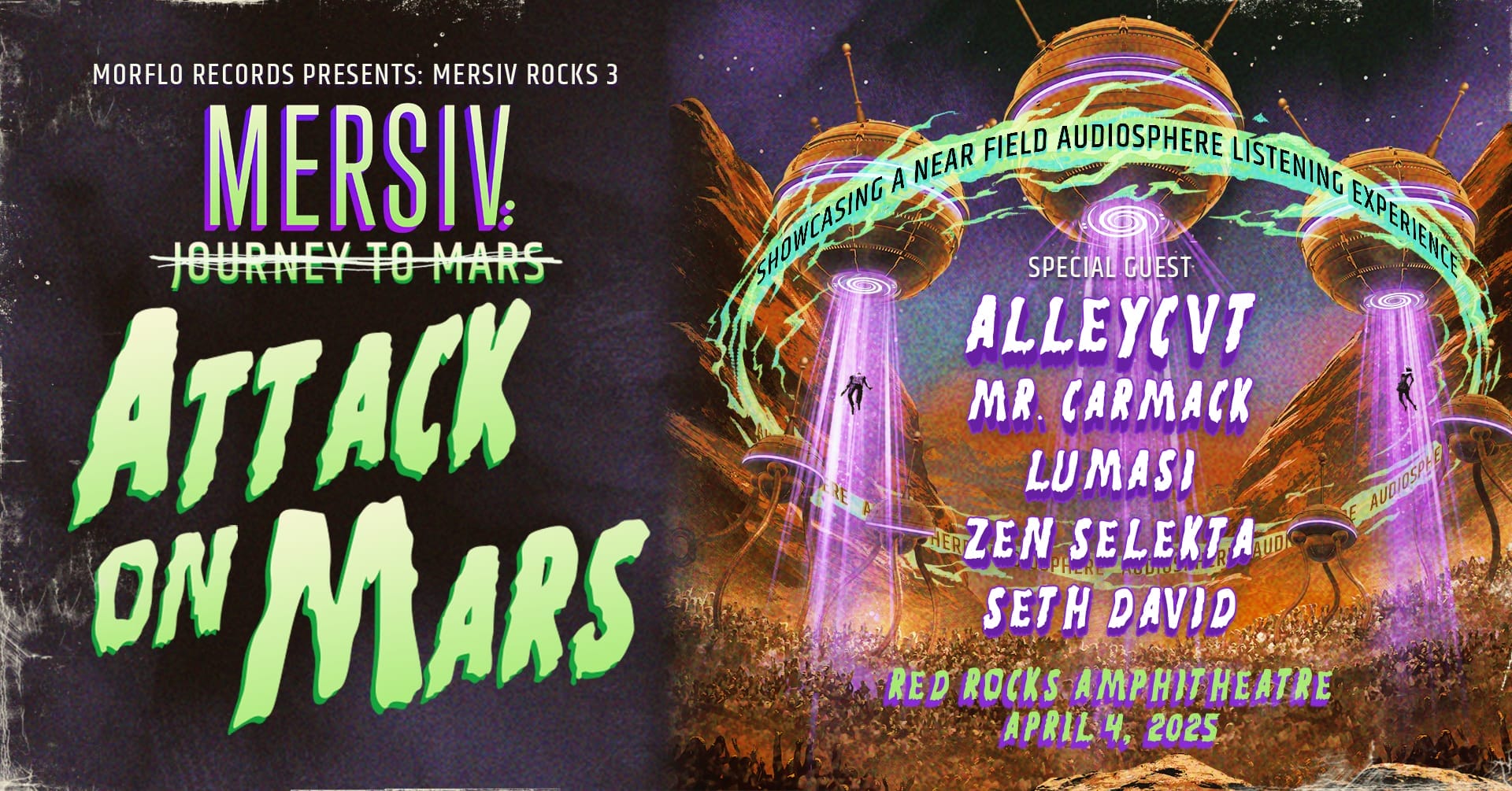 Mersiv Launches First-Ever 360-Degree "Audiosphere" Experience at Red Rocks