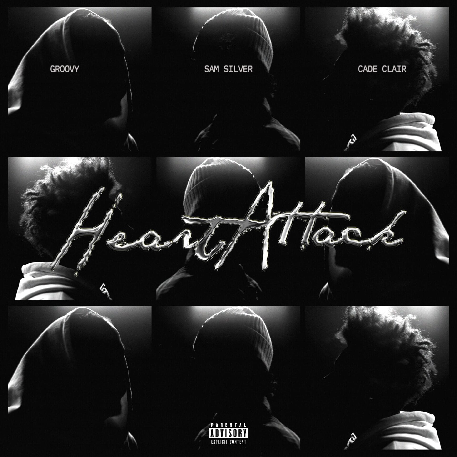 Sam Silver, Groovy, and Cade Clair release genre-bending track “Heart Attack”