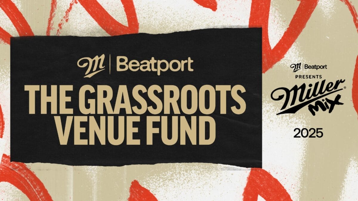 Miller x Beatport The Grassroots Venue Fund