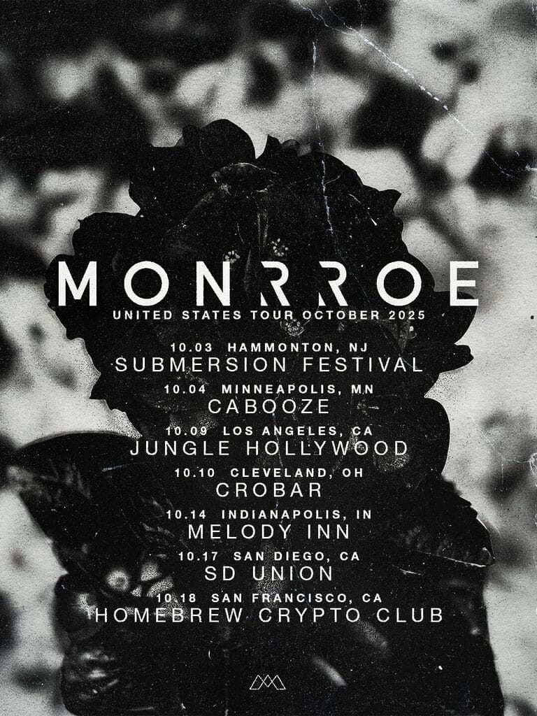 Monrroe Announces First-Ever U.S. Headline Tour This October 6 MONRROE