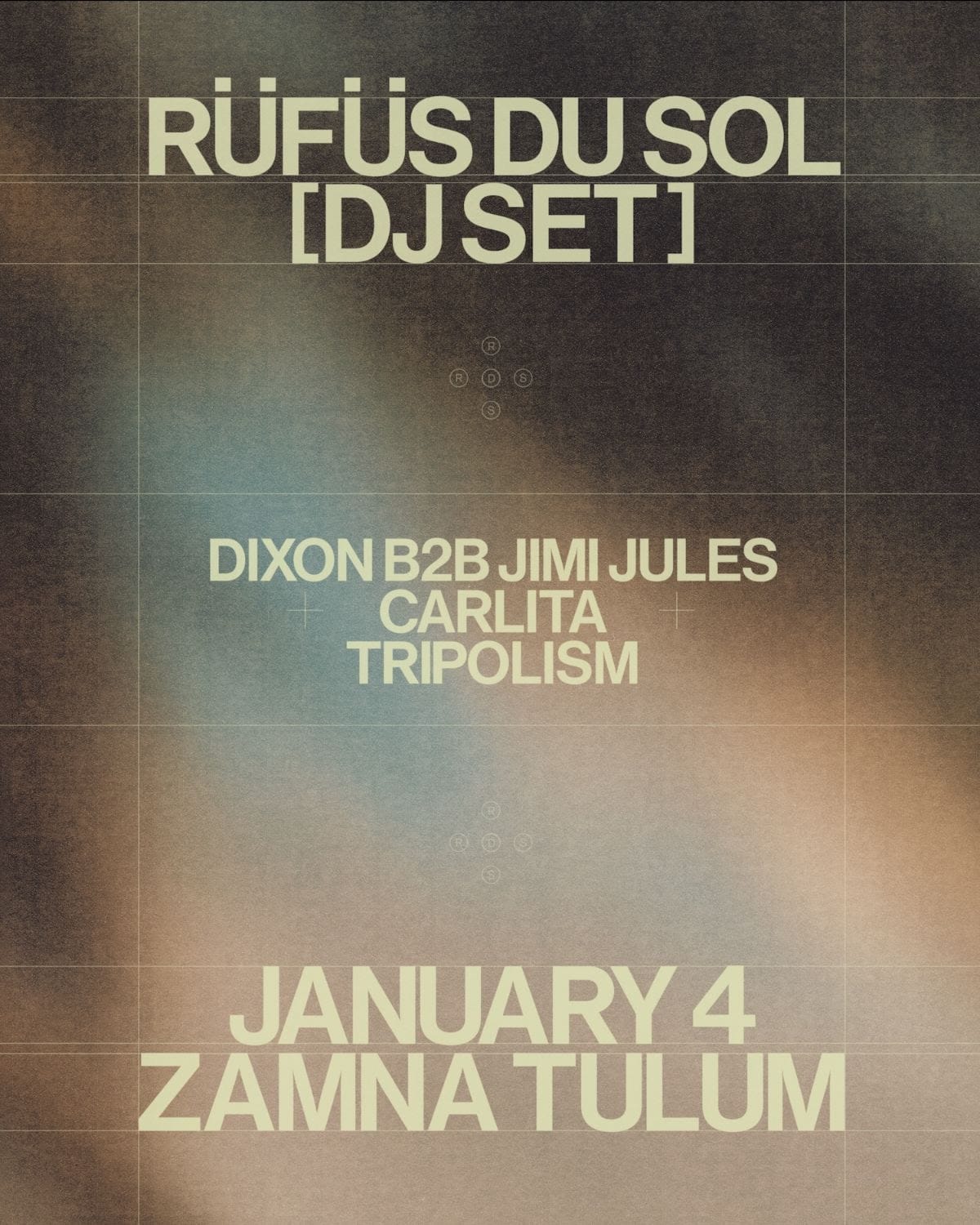 RÜFÜS DU SOL ANNOUNCE SPECIAL DJ SET AT ZAMNA TULUM