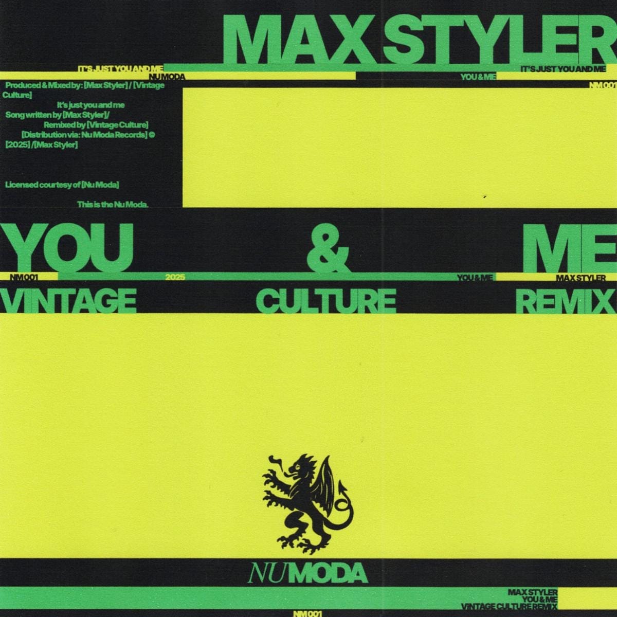 Max Styler – You & Me (Vintage Culture Remix)