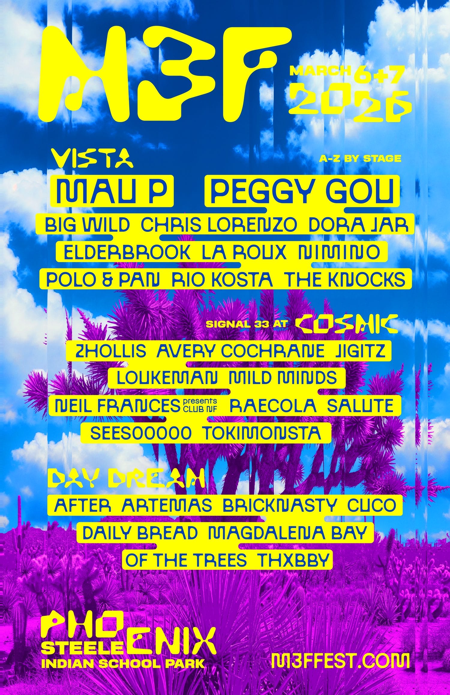 M3F Festival 2026 Returns to Phoenix With Peggy Gou, Mau P, and a Powerful Nonprofit Mission 6 M3F 2026 Lineup