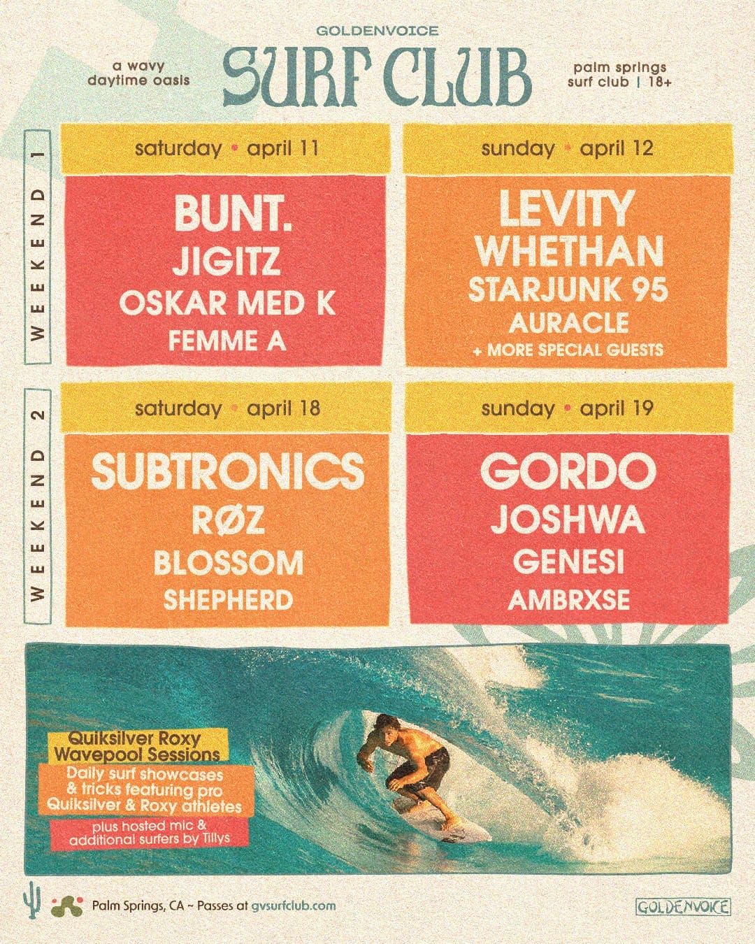 GOLDENVOICE SURF CLUB