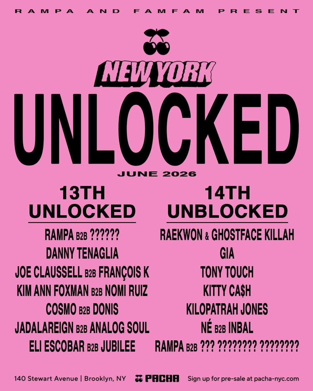 UNLOCKED and UNBLOCKED